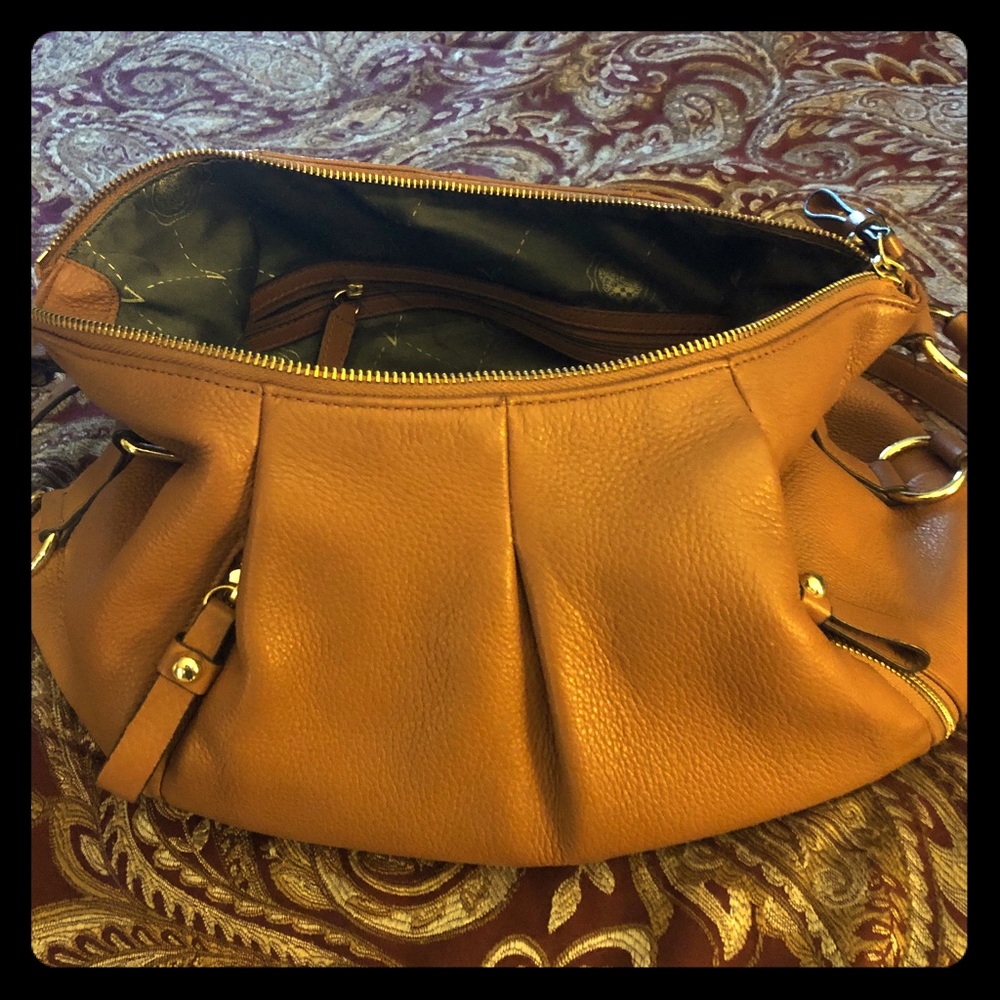 Vince Camuto Camel large hobo